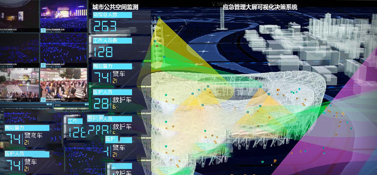 应急管理大屏可视化决策系统